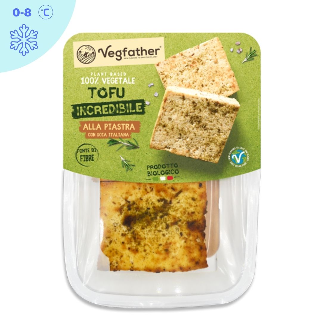 TOFU INCREDIBILE ALLA PIASTRA